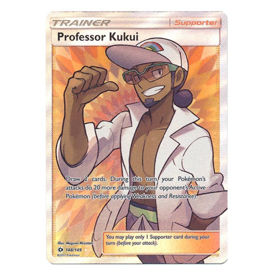 Pokemon - Sun & Moon - Base Set - Professor Kukui (Full Art) - 148/149