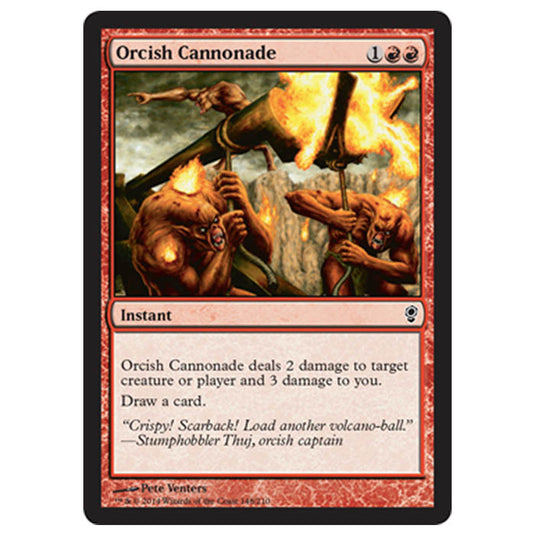 Magic the Gathering - Conspiracy - Orcish Cannonade - 148/210