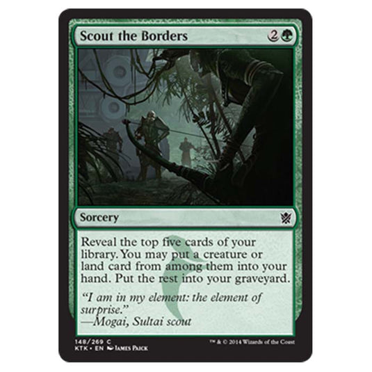 Magic the Gathering - Khans Of Tarkir - Scout the Borders - 148/269