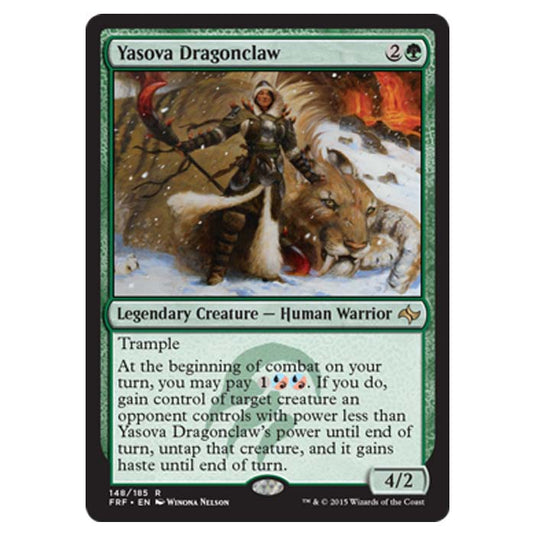 Magic the Gathering - Fate Reforged - Yasova Dragonclaw - 148/185