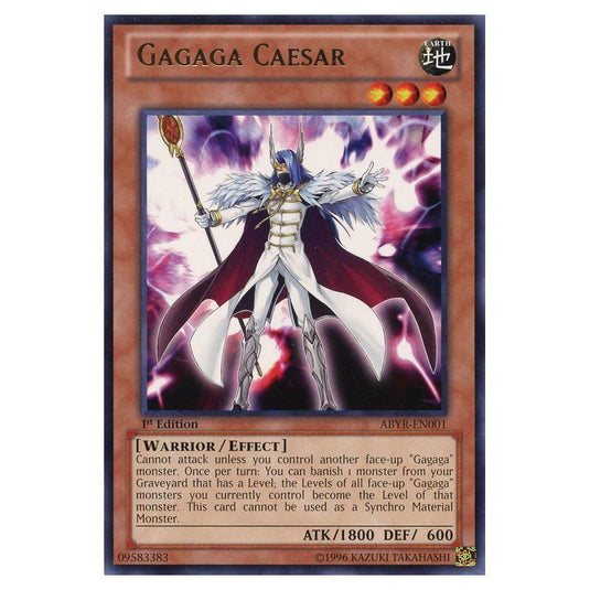 Yu-Gi-Oh! - Abyss Rising - Gagaga Caesar (Rare) ABYR-EN001