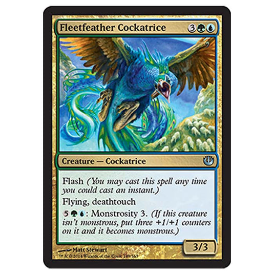 Magic the Gathering - Journey into Nyx - Fleetfeather Cockatrice - 149/165