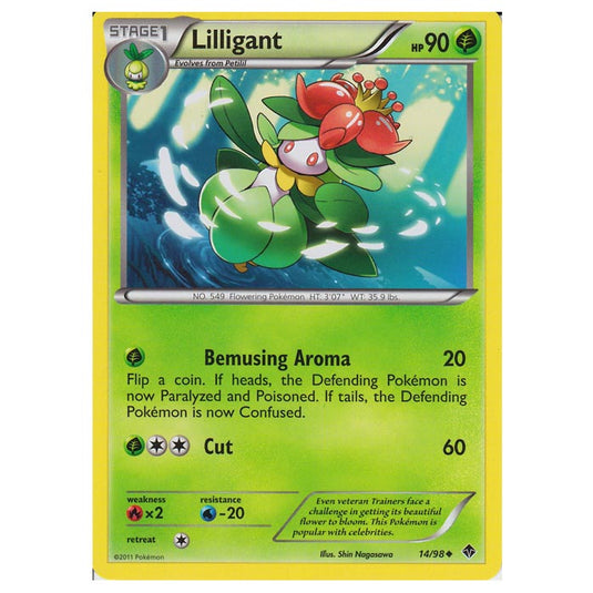 Pokemon - Black & White - Emerging Powers - Lilligant 14/98