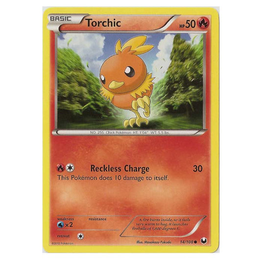 Pokemon - Black & White - Dark Explorers - Torchic - 14/108