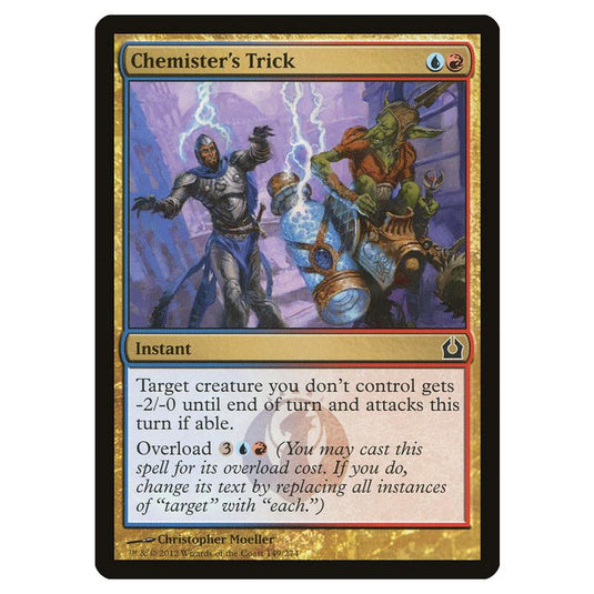 Magic The Gathering - Return To Ravnica - Chemister's Trick - 149/274 (Foil)