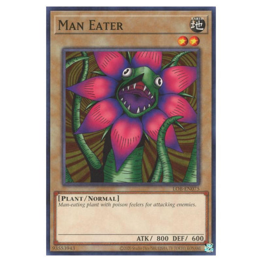 Yu-Gi-Oh! - Legend of Blue Eyes White Dragon (25th Anniversary Edition) - Man Eater (Common) - LOB25-EN075