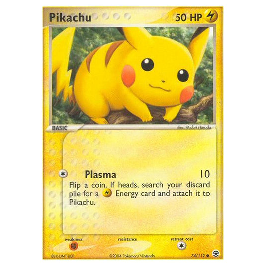 Pokemon - EX Series - FireRed & LeafGreen - Pikachu - 74/112