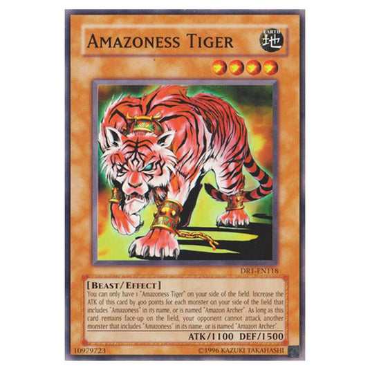 Yu-Gi-Oh! - Dark Revelation Volume 1 - Amazoness Tiger (Common) DR1-EN118