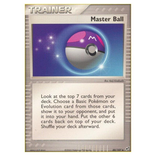Pokemon - EX Deoxys - Master Ball - 088/107