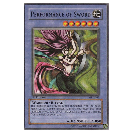 Yu-Gi-Oh! - Magic Ruler - Performance of Sword (Common) - MRL-EN067/050