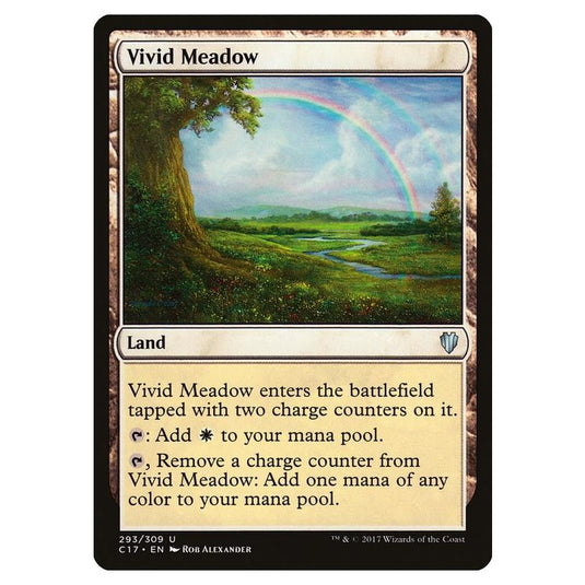 Magic The Gathering - Commander 2017 - Vivid Meadow - 293/309