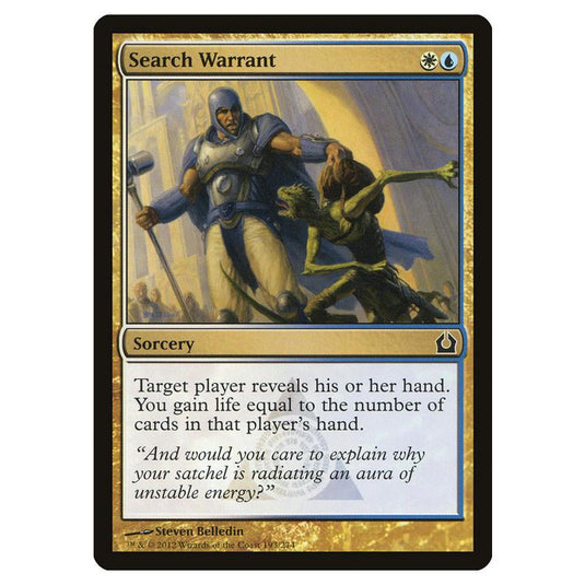 Magic The Gathering - Return To Ravnica - Search Warrant - 193/274