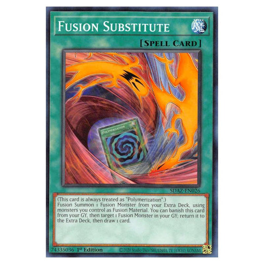 Yu-Gi-Oh! - Structure Deck - Albaz Strike - Fusion Substitute (Common) SDAZ-EN026