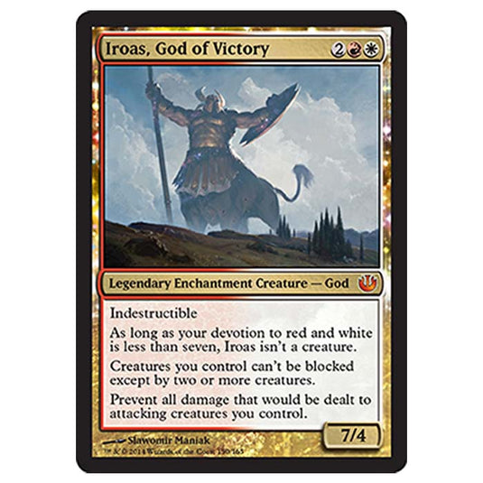 Magic the Gathering - Journey into Nyx - Iroas, God of Victory - 150/165