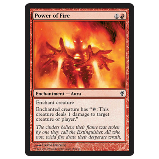 Magic the Gathering - Conspiracy - Power of Fire - 150/210