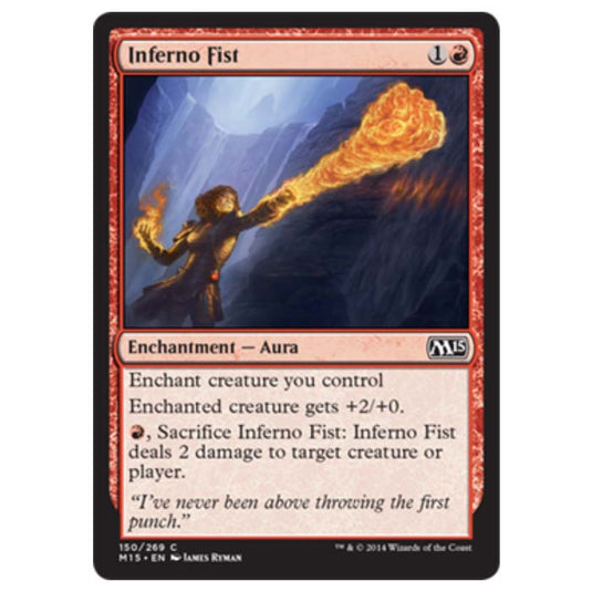 Magic the Gathering - M15 Core Set - Inferno Fist - 150/269