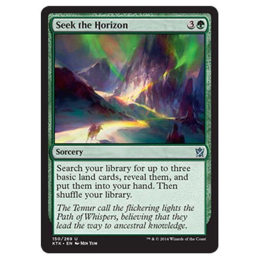 Magic the Gathering - Khans Of Tarkir - Seek the Horizon - 150/269