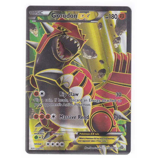 Pokemon - XY Primal Clash - Groudon EX - 150/160