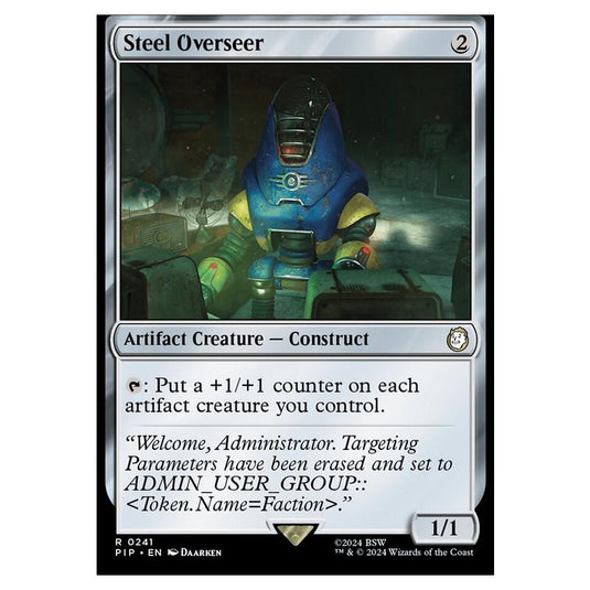 Magic The Gathering - Universes Beyond - Fallout - Steel Overseer - 0241