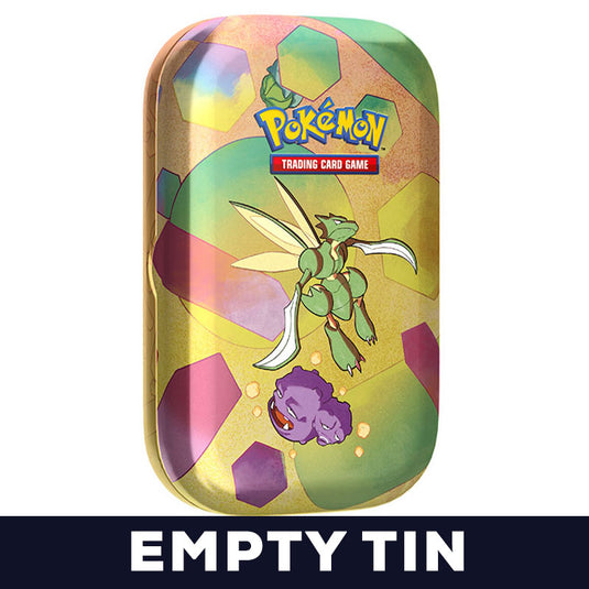 Pokemon - Scarlet & Violet - 151 - Mini Tin - Scyther & Weezing (Empty Tin)