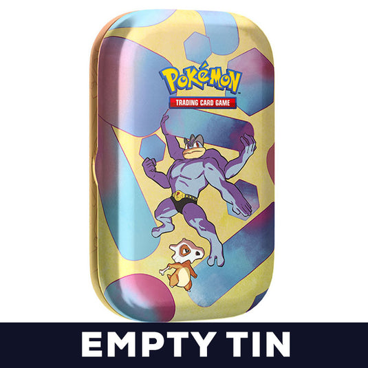 Pokemon - Scarlet & Violet - 151 - Mini Tin - Machamp & Cubone (Empty Tin)