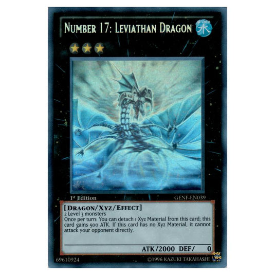 Yu-Gi-Oh! - Generation Force - Number 17: Leviathan Dragon (Ghost Rare) GENF-EN039