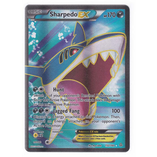 Pokemon - XY Primal Clash - Sharpedo EX - 152/160