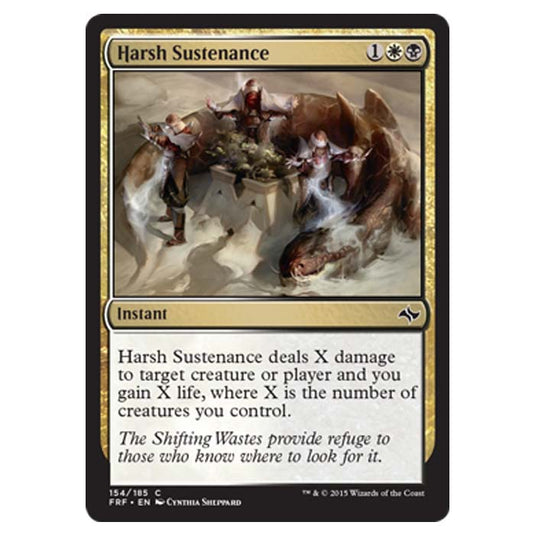 Magic the Gathering - Fate Reforged - Harsh Sustenance - 154/185