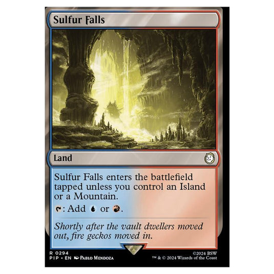 Magic The Gathering - Universes Beyond - Fallout - Sulfur Falls - 0294