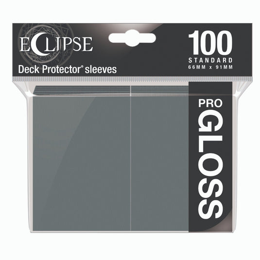 Ultra Pro - Standard Sleeves - Gloss Eclipse - Smoke Grey (100 Sleeves)