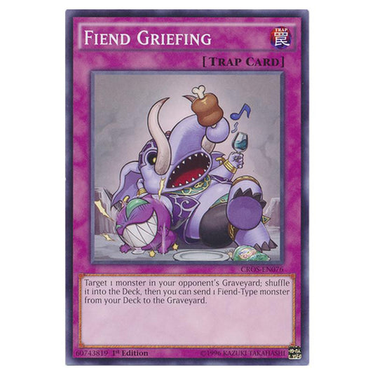 Yu-Gi-Oh! - Crossed Souls - Fiend Griefing (Common) CROS-EN076