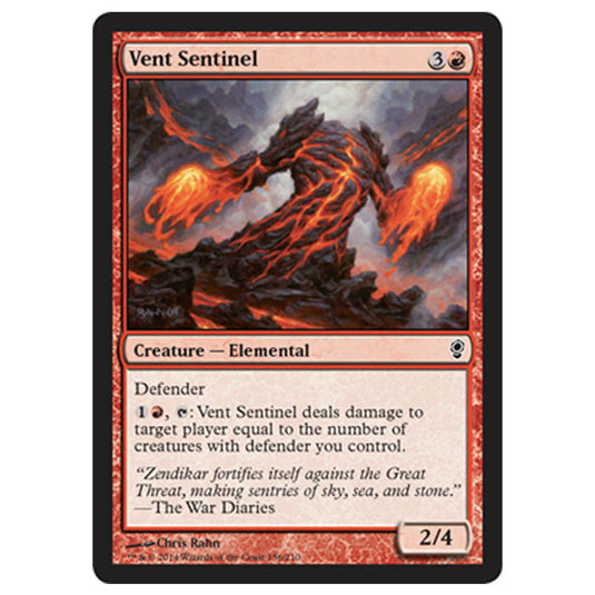 Magic the Gathering - Conspiracy - Vent Sentinel - 156/210