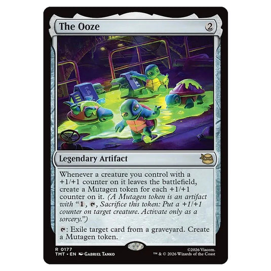 Magic The Gathering - Teenage Mutant Ninja Turtles - The Ooze - 0177