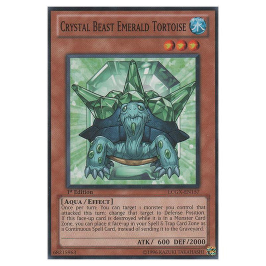 Yu-Gi-Oh! - Legendary Collection 2 - The Duel Academy Years Mega Pack - Crystal Beast Emerald Tortoise (Common) LCGX-EN157