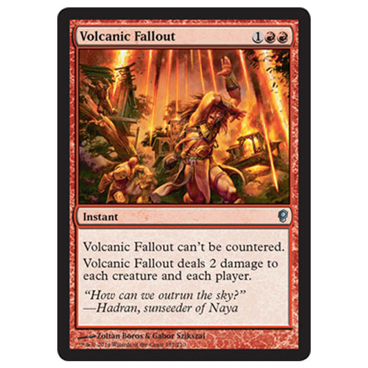 Magic the Gathering - Conspiracy - Volcanic Fallout - 157/210