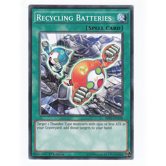 Yu-Gi-Oh! - Battle Pack 3 - Recycling Batteries - 158/237