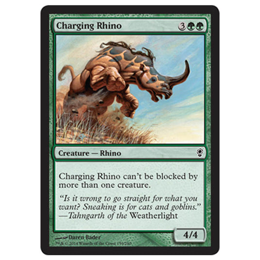 Magic the Gathering - Conspiracy - Charging Rhino - 159/210