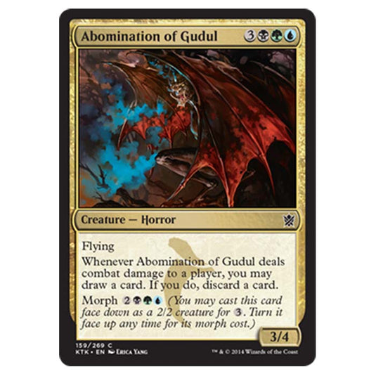 Magic the Gathering - Khans Of Tarkir - Abomination of Gudul - 159/269