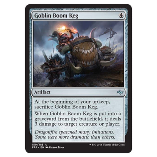 Magic the Gathering - Fate Reforged - Goblin Boom Keg - 159/185