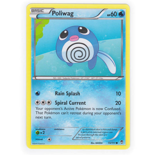 Pokemon - XY Furious Fists - Poliwag - 15/111