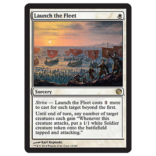 Magic the Gathering - Journey into Nyx - Launch the Fleet - 15/165