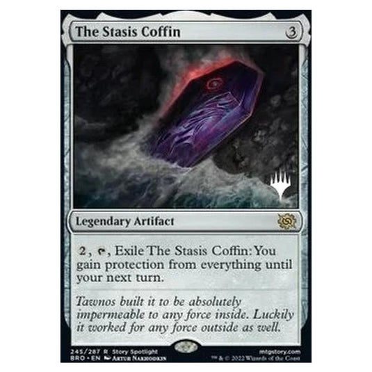 Magic The Gathering - The Brothers' War Promos - The Stasis Coffin - 245/287
