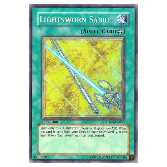 Yu-Gi-Oh! - The Duelist Genesis - Lightsworn Sabre (Super Rare) TDGS-EN059