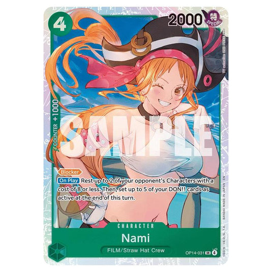 One Piece - OP14 - The Azure Sea's Seven - Nami - OP14-031