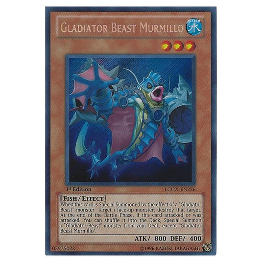 Yu-Gi-Oh! - Legendary Collection 2 - The Duel Academy Years Mega Pack - Gladiator Beast Murmillo (Secret Rare) LCGX-EN236