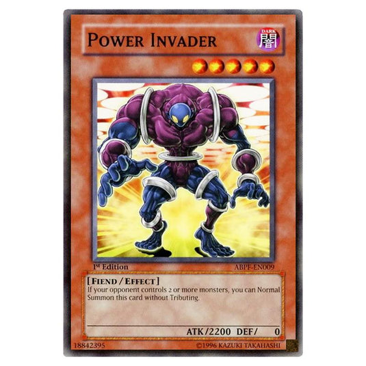 Yu-Gi-Oh! - Absolute Powerforce - Power Invader (Common) ABPF-EN009