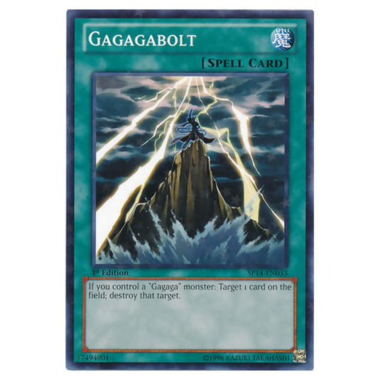 Yu-Gi-Oh! - Star Pack 2014 - Gagagabolt (Starfoil Rare) SP14-EN033