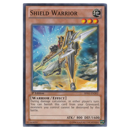 Yu-Gi-Oh! - Battle Pack - Epic Dawn - Shield Warrior (Common) BP01-EN202