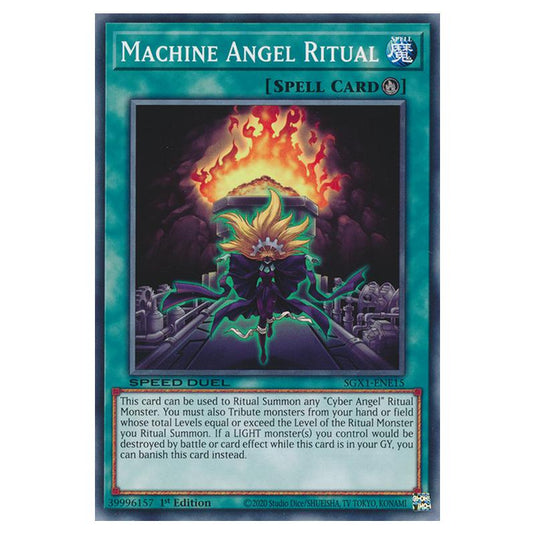 Yu-Gi-Oh! - Speed Duel GX - Duel Academy Box - Machine Angel Ritual (Common) SGX1-ENE15