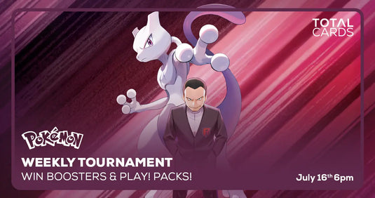 Pokémon Weekly League Tournament Wednesday 6pm (16/07/25)